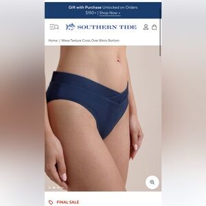 NWT Southern Tide Deep Blue Swimwear